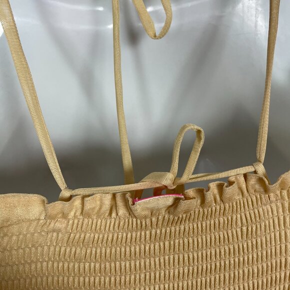 Beaded Dress Velvet Girls Maxi Red Cream Halter Tank Dance‎ Detailed FLAWS - Picture 10 of 16